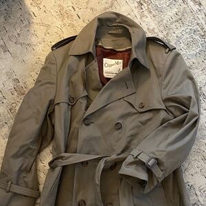 Men's Khaki Trench Coat